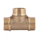 Трійник латунний 3/4"ЗЗЗ (жовт.) SD41220 Thermo Alliance - зображення 10