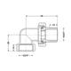 Згін-американка кутовий Thermo Alliance Standart 3/4" ВЗ, нікель (TAS191W20) - зображення 6
