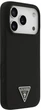 Etui plecki Guess Silicone Triangle Logo MagSafe do Apple iPhone 17 Pro Max Black (3666339517144) - obraz 4