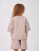 Костюм (футболка+шорты) для девочки SMIL 117514-1 Капучино р.164 - изображение 2