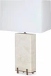 Лампа настільна, Soli White marble - зображення 3