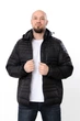 Стьобана демісезонна куртка для чоловіків та внутрішньою кишенею NoBrand 56 Чорний (p-19145-226905) - зображення 1