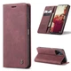 Чохол-книжка CaseMe із нубуку для Xiaomi 11T/Pro Бордовий - зображення 10