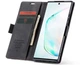 Чехол-книжка CaseMe из нубука для Samsung Galaxy Note 10 Lite Чёрный - изображение 12