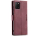 Чохол-книжка CaseMe із нубуку для Samsung Galaxy Note 10 Lite Бордовий - зображення 11