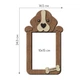 Фоторамка The Frame Depot с биглем персонализирована на 1 вертикальное фото Коричневый (dog_beagle_vertical) - изображение 4
