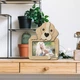 Фоторамка The Frame Depot с биглем персонализирована на 1 фото Бежевый (dog_beagle_horizontal) - изображение 2