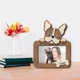 Фоторамка The Frame Depot с французским бульдогом персонализирована на 1 фото Коричневый (dog_french_bulldog_horizontal) - изображение 2