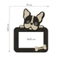 Фоторамка The Frame Depot с французским бульдогом персонализирована на 1 фото Черный (dog_french_bulldog_horizontal) - изображение 5