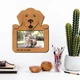 Фоторамка The Frame Depot с золотистым ретривером персонализирована на 1 фото Светло-коричневый (dog_golden_retreiver) - изображение 2