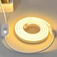 Гнучка світлодіодна стрічка LED USB 100 см з сенсорним димером. Неонова підсвітка для декору Neon Flex Touch Dimmer Warm White - зображення 5