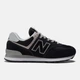 Черные кроссовки New Balance 574 Core 40,5 (7,5) 25,5 см (ML574EVB) - изображение 1