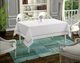 Скатертина Тabe. Daisy Collection Beyaz-160х220 см - зображення 1
