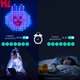 Программируемая гирлянда штора с Bluetooth управлением гирлянда с RGB-освещением 3 х 2 м (VT941) - изображение 5