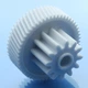 Шестерня для мясорубки Zelmer ZMM1525B ZMM1520B ZMM1530B ZMM1535B ZMM1510B MG433 пищевой пластик малая предохранительная - изображение 2