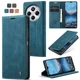 Чехол-книжка CaseMe из нубука для Xiaomi Redmi 14C Бирюзовый - изображение 7