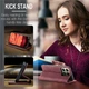 Чехол-книжка CaseMe из нубука для Xiaomi 14T Бордовый - изображение 7