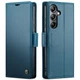Чехол-книжка CaseMe из нубука для Samsung A05s Бирюзовый - изображение 1