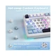 Клавіатура бездротова AULA S75 Pro Blue - изображение 4
