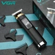 Триммер для стрижки и окантовки волос VGR V-985 Professional, 4 насадки, LED Display Turbo режим - изображение 2