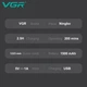 Триммер для стрижки и окантовки волос VGR V-985 Professional, 4 насадки, LED Display Turbo режим - изображение 6