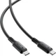 Кабель Acefast C17-03 USB 2.0 Type-C M-M 1.2м 3A 60W silicone Black (6974316284161) - изображение 3