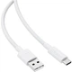 Кабель Acefast C18-04 USB 2.0 AM-Type-C M 1.2м 3A White (6974316284260) - зображення 3