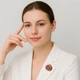 Брошь BROCHE бижутерия Фрукты Гранат красная BRBF115116 - изображение 2