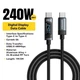 Кабель Essager USB Type-C - USB Type-C 240W/5A PD 3.1 2м - изображение 3