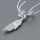 Кулон Перо из серебра 925 с золотой накладкой - изображение 8