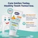 Зубна дитяча паста від нальоту та карієсу Chicco Dentifricio Toothpaste Fruit Mix зі смаком ананаса та інш.фруктів 1-5 роки - зображення 6