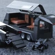 Детская машинка Tesla Cybertruck металлическая с трейлером и квадроциклом 1:32 Автопром - изображение 4