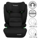 Детское автокресло Kidwell WestonS I-Size ISOFIX Black бустер для детей ростом 100-150 см, широкое автокресло с изоффиксом автокресло бустер детское Isofix для авто от 15 до 36 кг - изображение 3