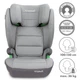 Детское автокресло Kidwell WestonS I-Size ISOFIX Light grey бустер для детей ростом 100-150 см, широкое автокресло с изоффиксом автокресло бустер детское Isofix для авто от 15 до 36 кг - изображение 2