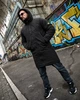 Зимова подовжена куртка Stone Island Tyson чорна | Розмір S | тр6583 - зображення 7
