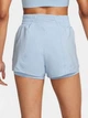 Спортивные шорты женские Nike One 2N1 Short DX6012-441 XL Lt Armory Blue/Reflective Silv (0196974986669) - изображение 6