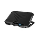 Підставка для ноутбука IceCoorel 10-17", 2*125mm + 2*70mm 2600 RPM, 385x280x28mm, Black (K22) (18572) - зображення 2
