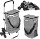Wózek na zakupy ModernHome by Multistore składany z kieszenią termiczną 30 l Szary (PGJSFC023-GY) - obraz 6