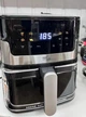 Аерофритюрниця Zepline ZP-215 8 л з сенсорним управлінням дисплеєм і таймером 3500 Вт Чорна - зображення 4