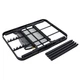 Стіл складаний Bo-Camp Garland 60x45 см, алюмінієвий каркас, до 25 кг, Black/Wood look (1404195) - изображение 14
