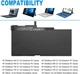 Аккумулятор HASESS CM03XL для HP EliteBook 740/745/750/755/840/845/850/855 G1/G2 - изображение 6