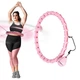 Хула-хуп з тягарцем PlusSize HMS HHW11 60-126 см, рожевий - изображение 15