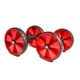 Ролики для пресу Adidas Core Rollers чорний, червоний Уні One Size - изображение 3