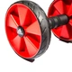 Ролики для пресу Adidas Core Rollers чорний, червоний Уні One Size - изображение 8