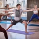 Килимок для йоги Reebok Camo Yoga Mat фіолетовий Уні 173 х 61 х 0,5 см - изображение 6