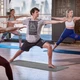 Килимок для йоги Reebok Camo Yoga Mat сірий Уні 173 х 61 х 0,5 см - изображение 6