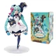 Аниме фигурка Vocaloid Вокалоид Miku Hatsune Хацунэ Мику с пандой, 18 см (VOC 0052) - изображение 1