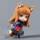 Аниме фигурка нендороид Spice and Wolf, Волчица и пряности Holo, Холо, 9 см (SW 0008) - изображение 8