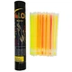 Неоновые палочки XIC Glow Stick 50 шт - светящиеся браслеты 20 см с соединителями - изображение 3