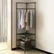 Кутова вішалка в передпокій з підставкою для взуття Corner coat rack - изображение 3